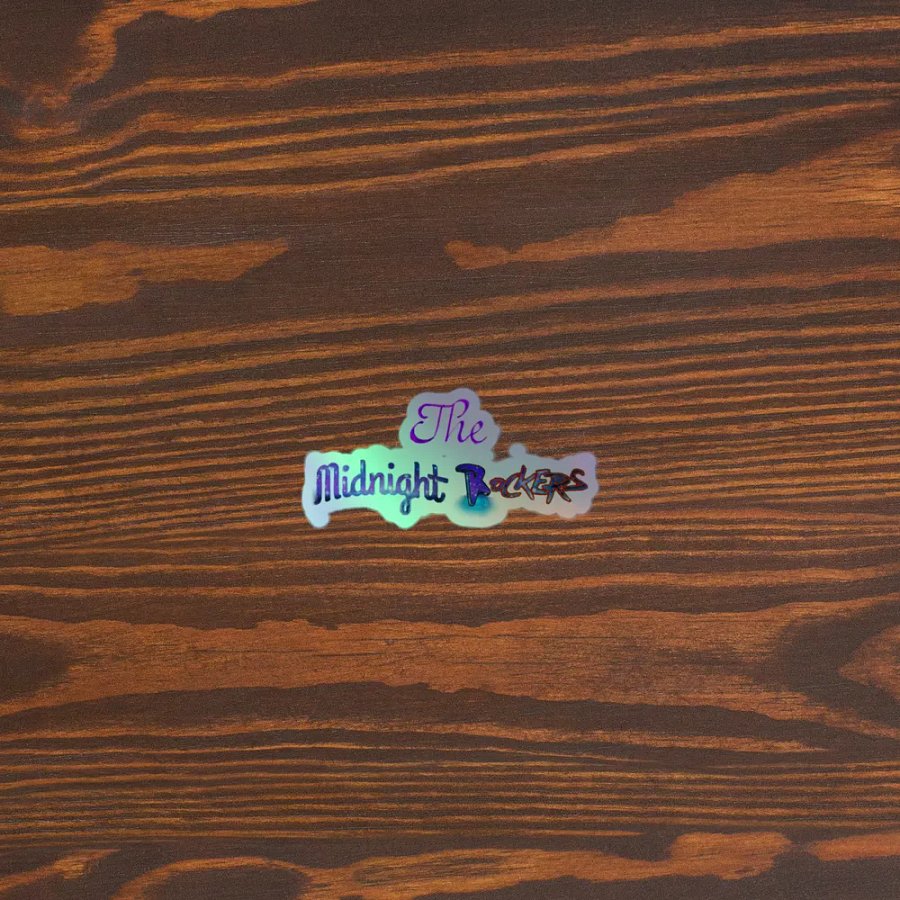 The Midnight Rockers logo sticker product image (5)