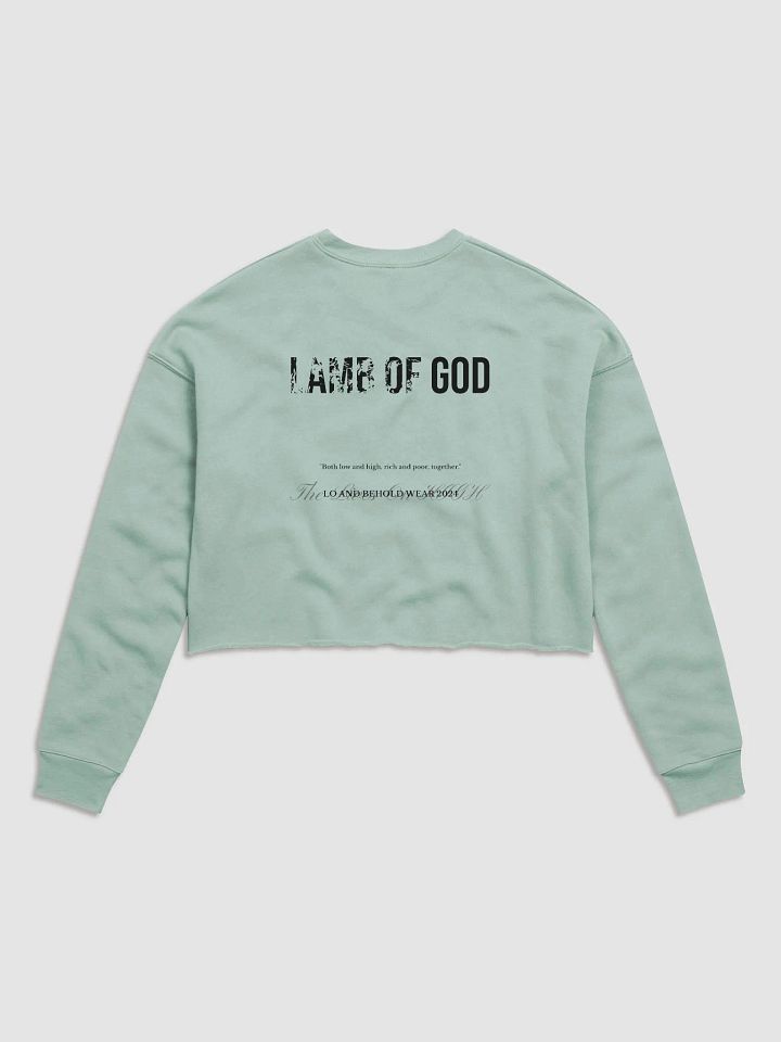The Lives On HIGH | John's Calling | Women's Crop Top | Black product image (2)