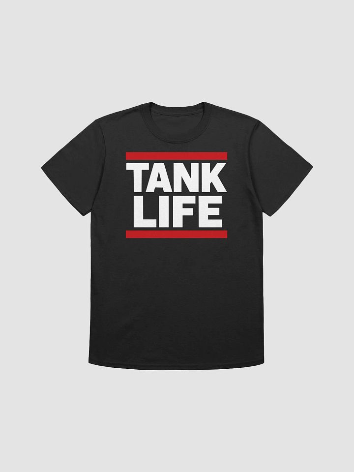 TANK LIFE Bold Tee with White Lettering product image (1)