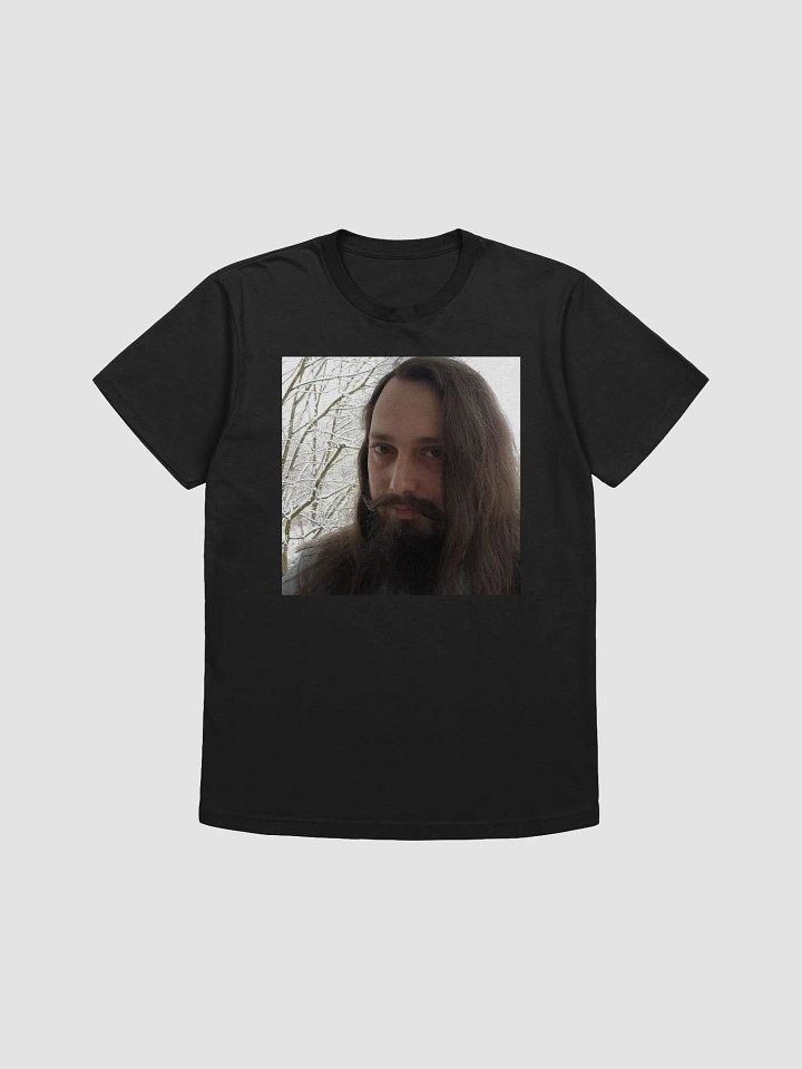 Hairy Man in Snowy Field Looking Friendly product image (4)