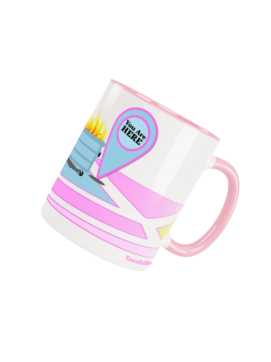 You Are HERE Dumpster Fire Map Mug product image (35)