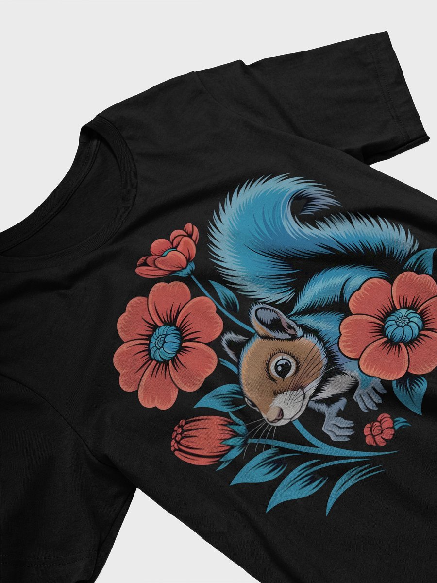 Whimsical Squirrel & Floral Fantasy T-Shirt product image (14)