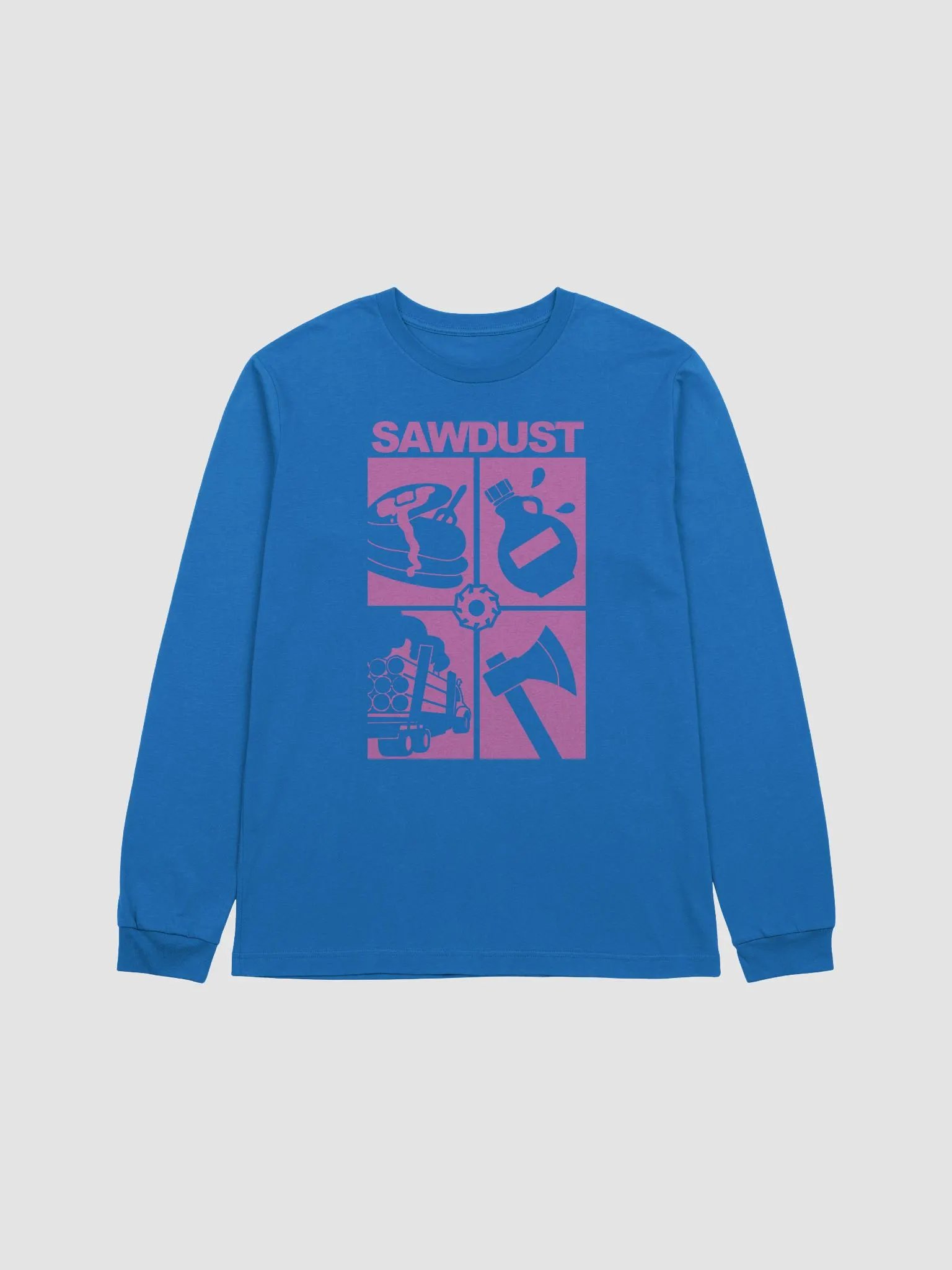 4 Square (pink) Long Sleeve Shirt product image (41)
