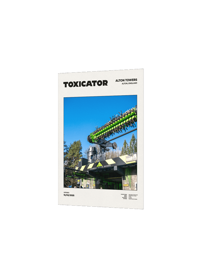 Toxicator Premium Poster product image (2)