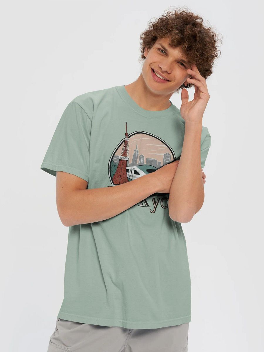 Tokyo Cityscape Comfort Colors Garment-Dyed Heavyweight T-Shirt product image (5)