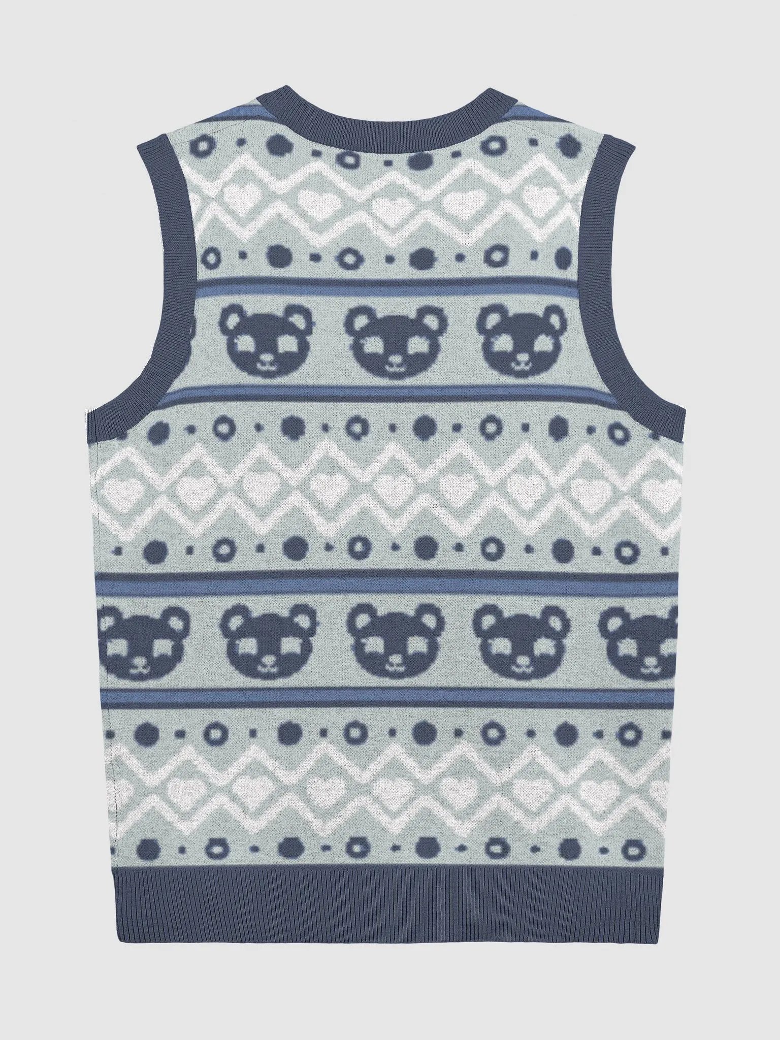 TeddyChan Christmas Vest - Blue product image (10)