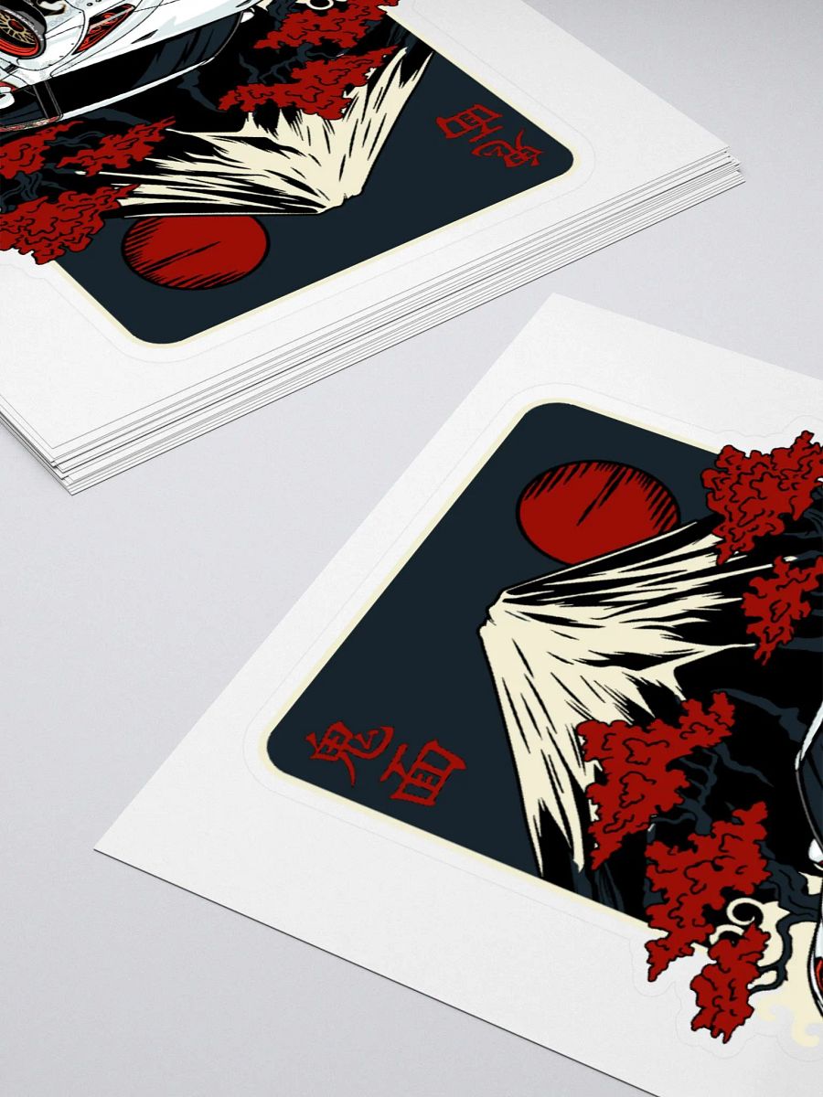 Oni Mask Sticker product image (4)