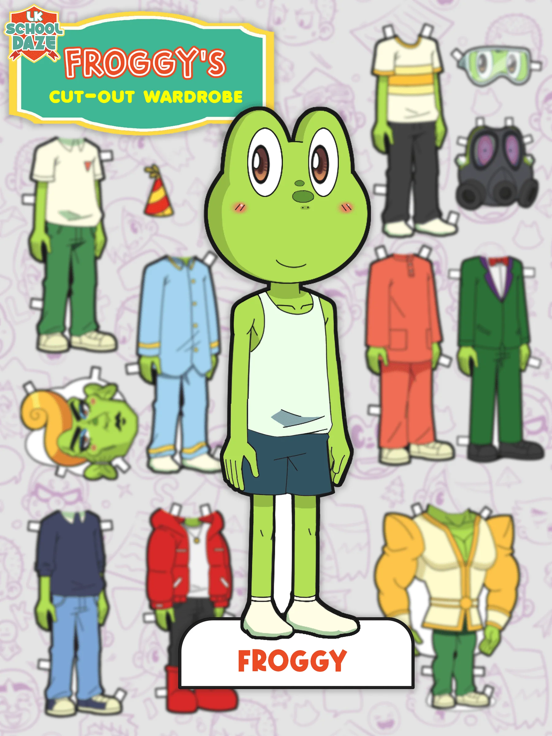 Paper Doll Froggy product image (1)