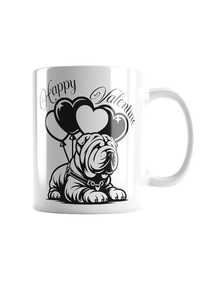 Cute Valentine Shar Pei Mug product image (1)