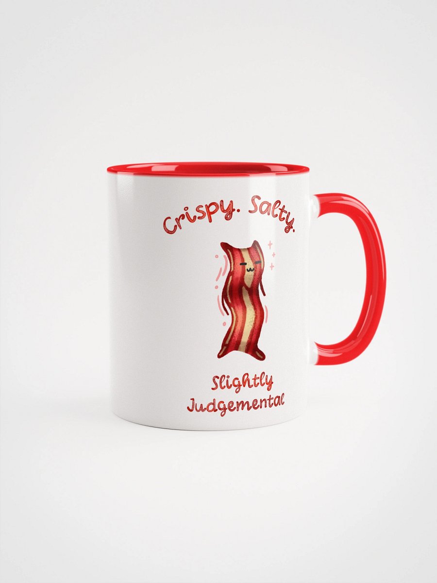 Mr. Crisp Bacon Mug | Funny Keto Coffee Cup | Cheeky Breakfast Gift for Food Lovers product image (1)