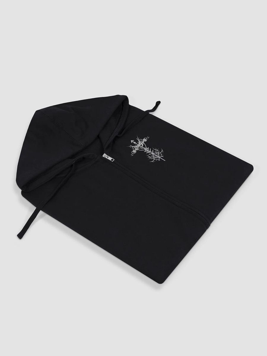 Death is Only the Beginning Hannibvl Collaboration Zip Up Fleece Hoodie product image (3)
