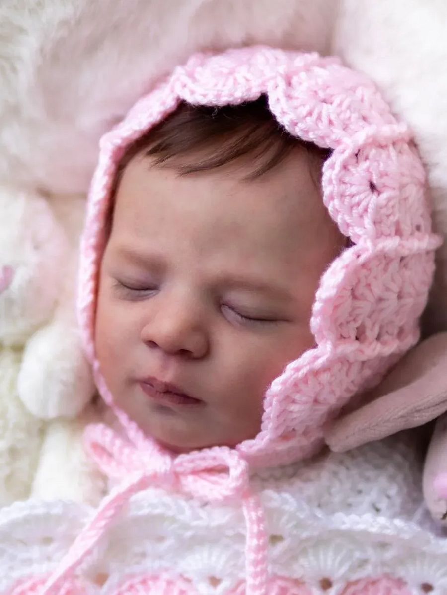 Crochet Pattern: Shell Baby Bonnet product image (4)