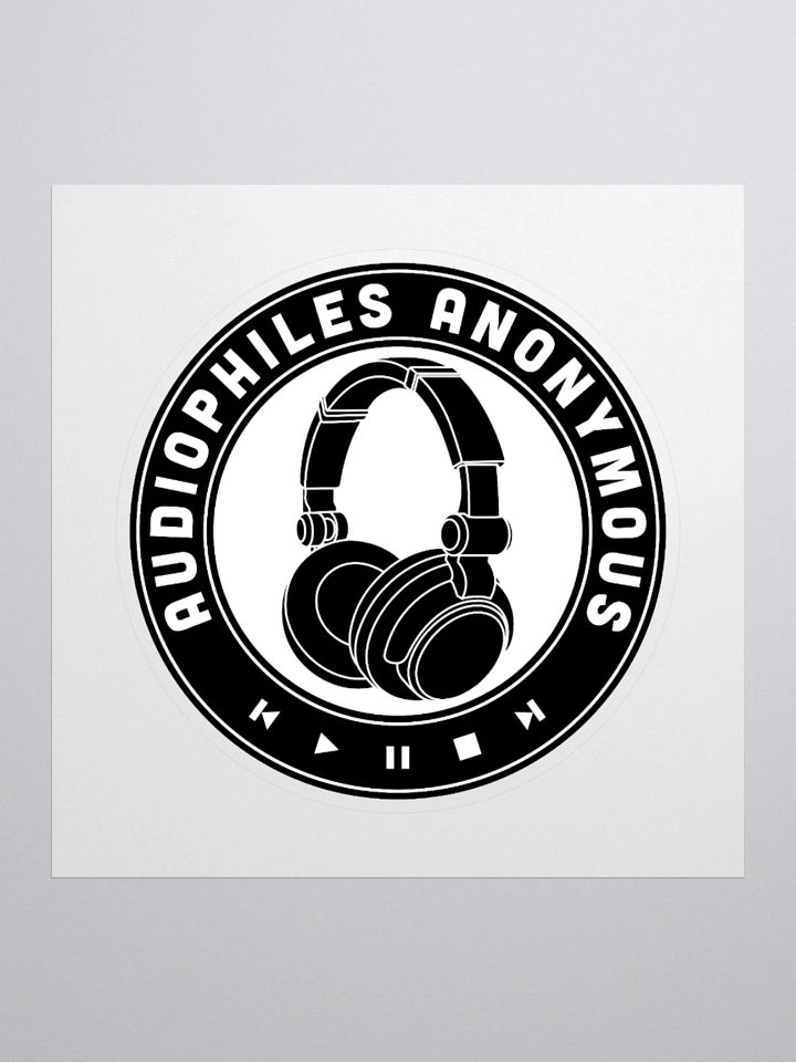 Audiophiles Anonymous Retro Sticker product image (3)