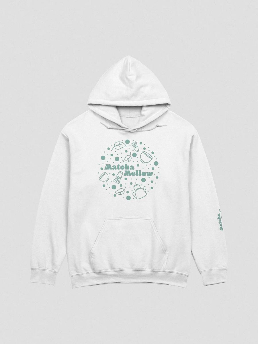 MatchaMellow Circle Hoodie White product image (1)