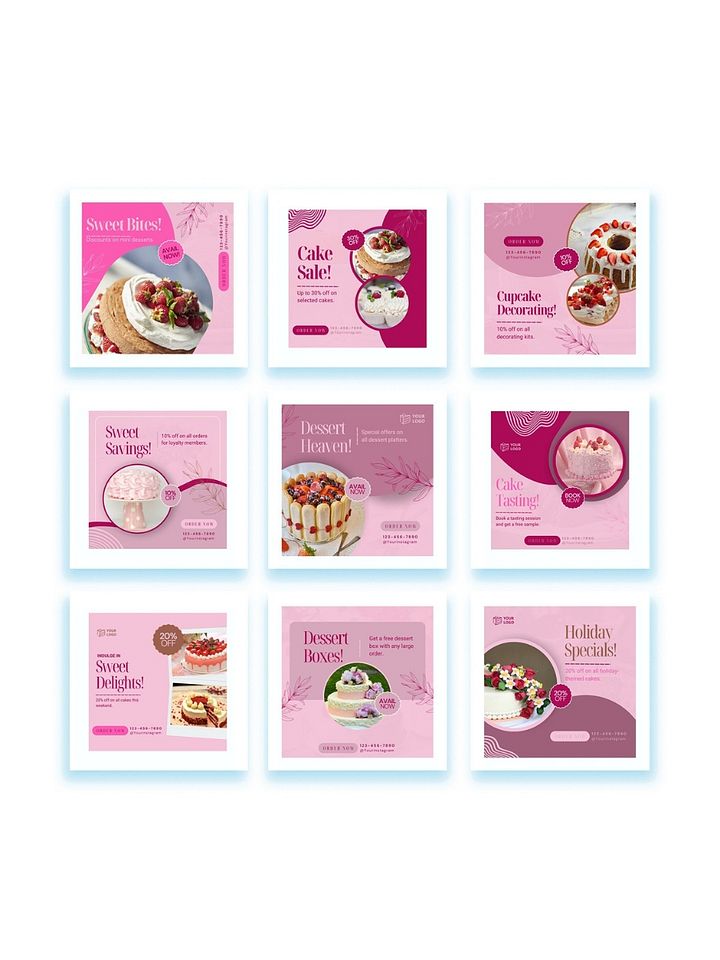 Cake Shop Promotion Templets product image (2)