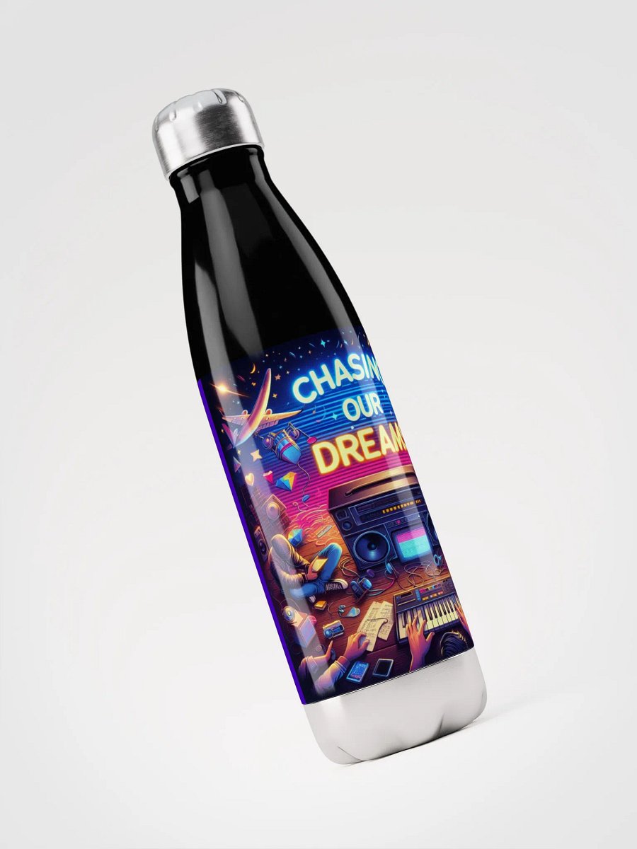 Chasing Our Dreams Music Steel Water Bottle product image (3)