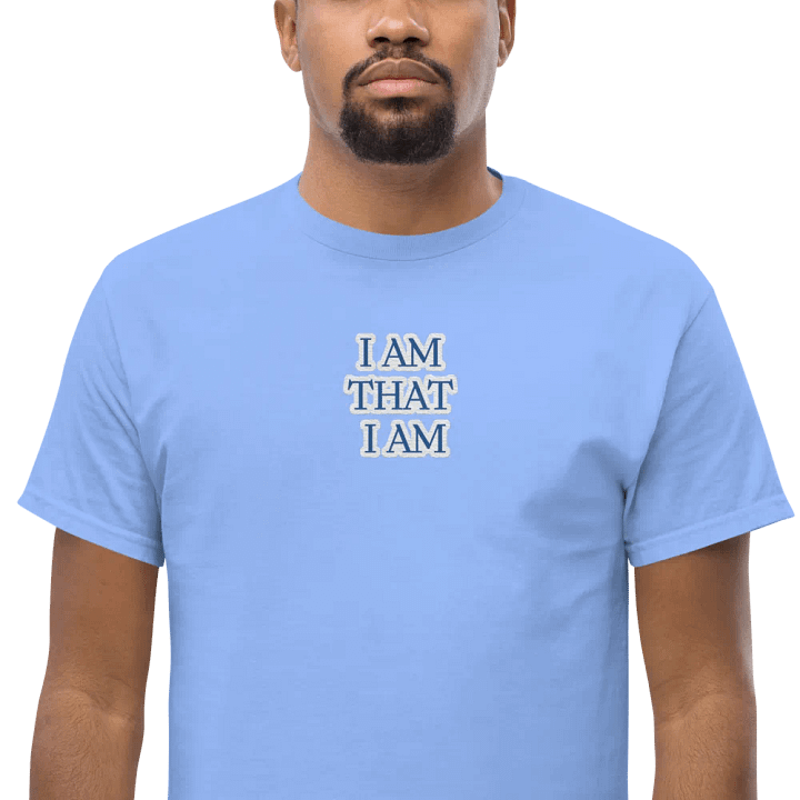 I AM THAT I AM T-Shirt Embroidered product image (1)