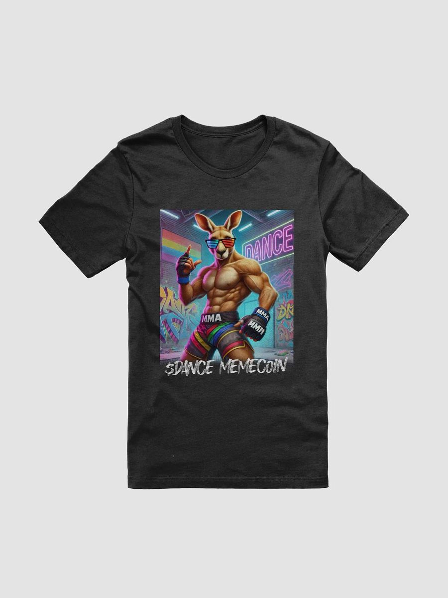 KUNG POW - DANCE MEMECOIN - PREMIUM TEE - BLACK product image (4)