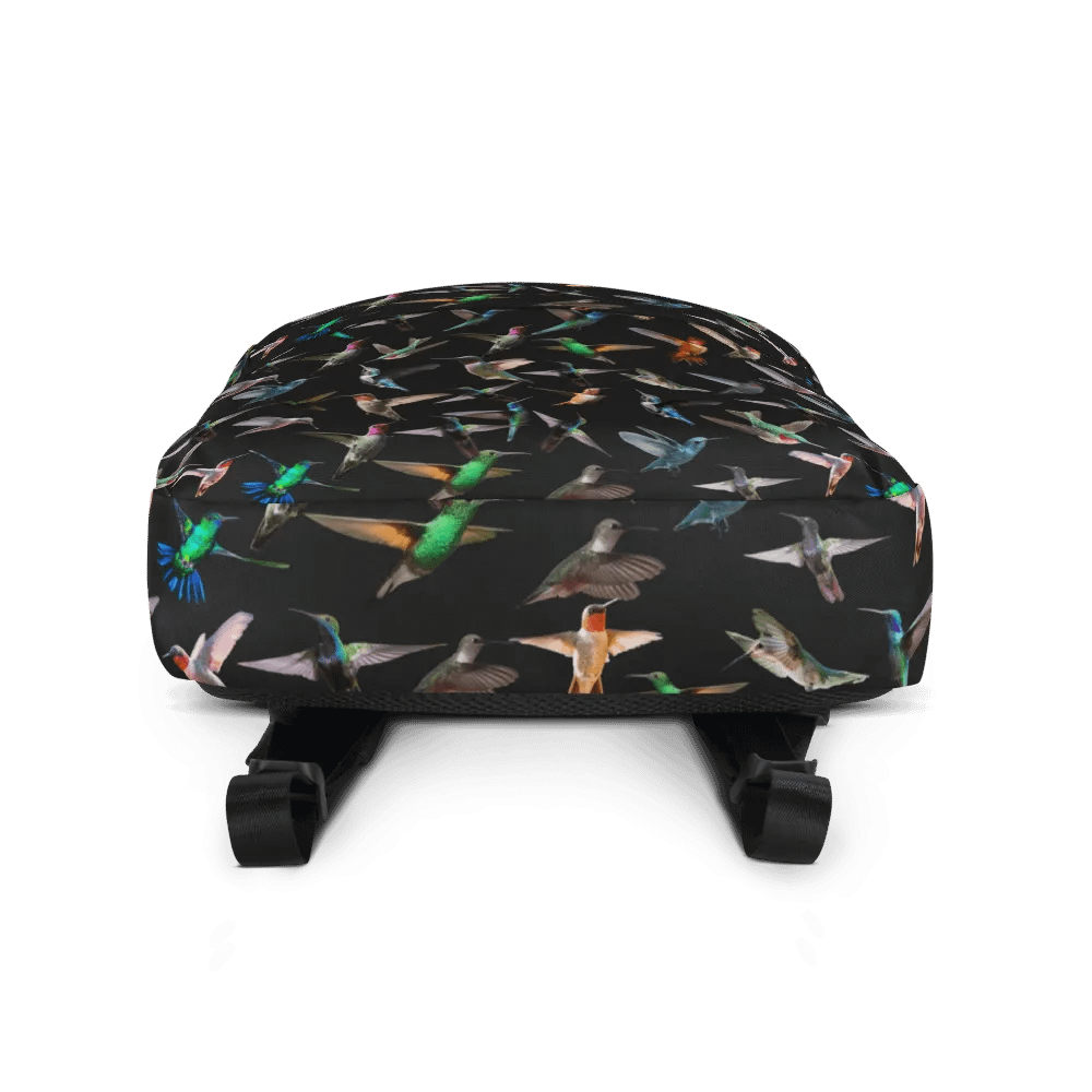 Vibrant Hummingbird Flight Backpack for birders moms dads friends product image (3)