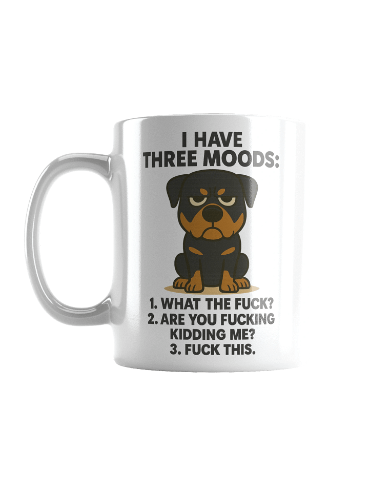 Three Moods Rottweiler Mug product image (2)