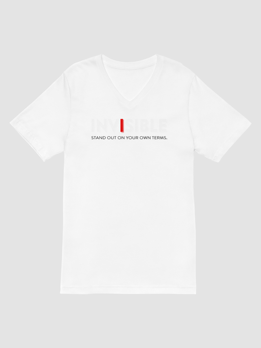 "Define Your Style" Unisex Short Sleeve V-Neck T-Shirt product image (3)