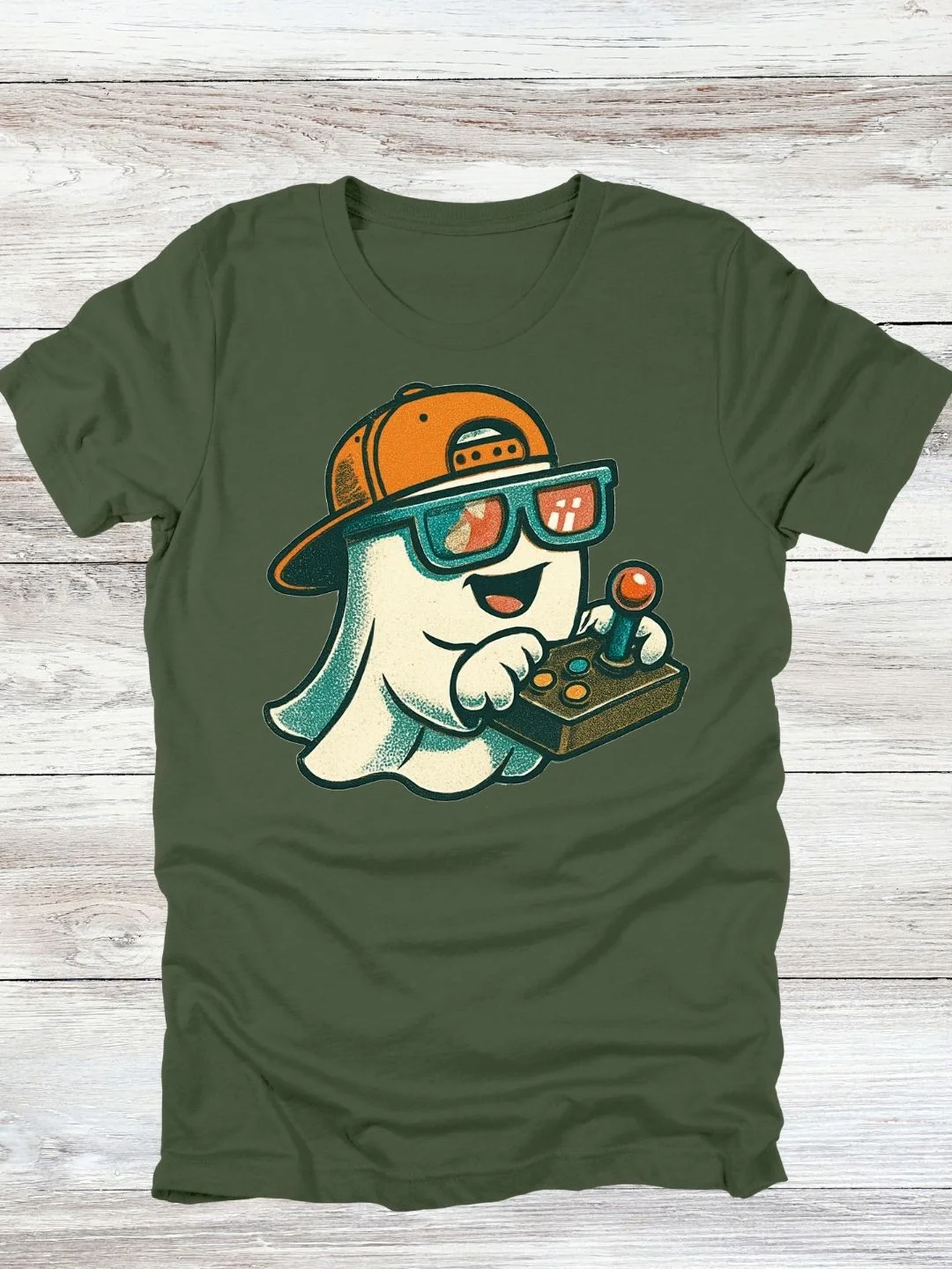 Retro Gamer Ghost T-Shirt product image (18)