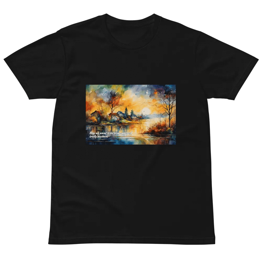 Sunset Serenity by the Lake T-Shirt product image (3)