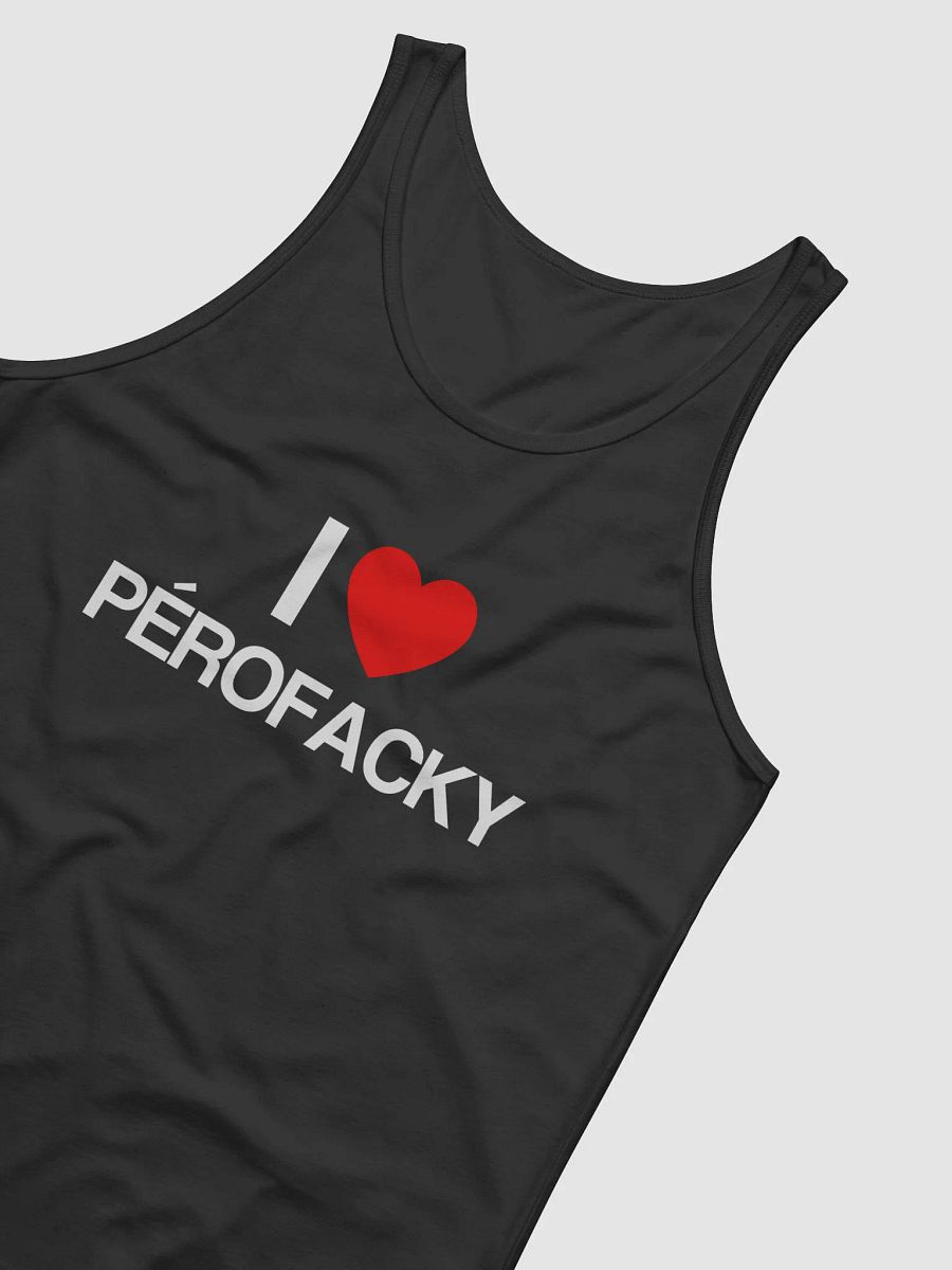 I ♥️ Perofacky tank top black product image (4)