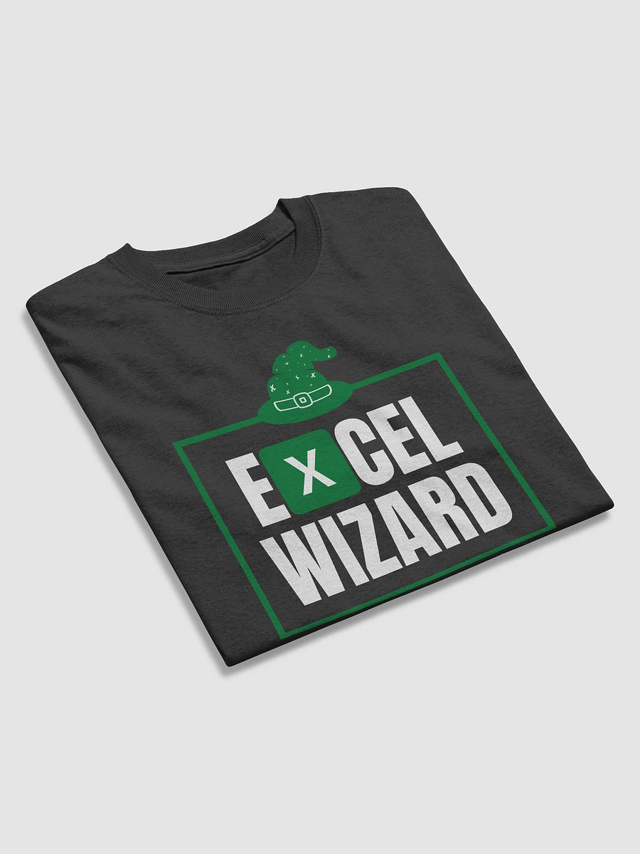 Excel Wizard - Black T-Shirt product image (3)