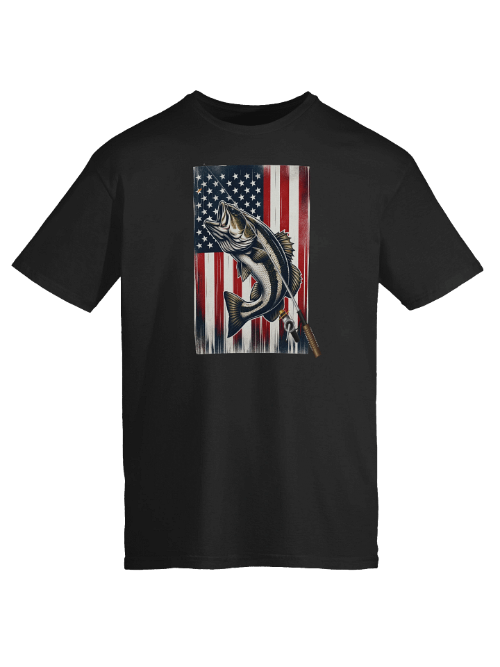 Patriotic Fishing Adventure T-Shirt product image (2)