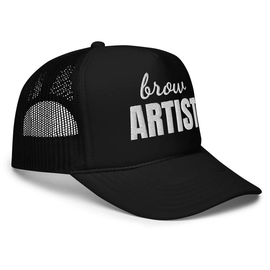 Brow Artist - Embroidered Trucker Cap Hat product image (3)