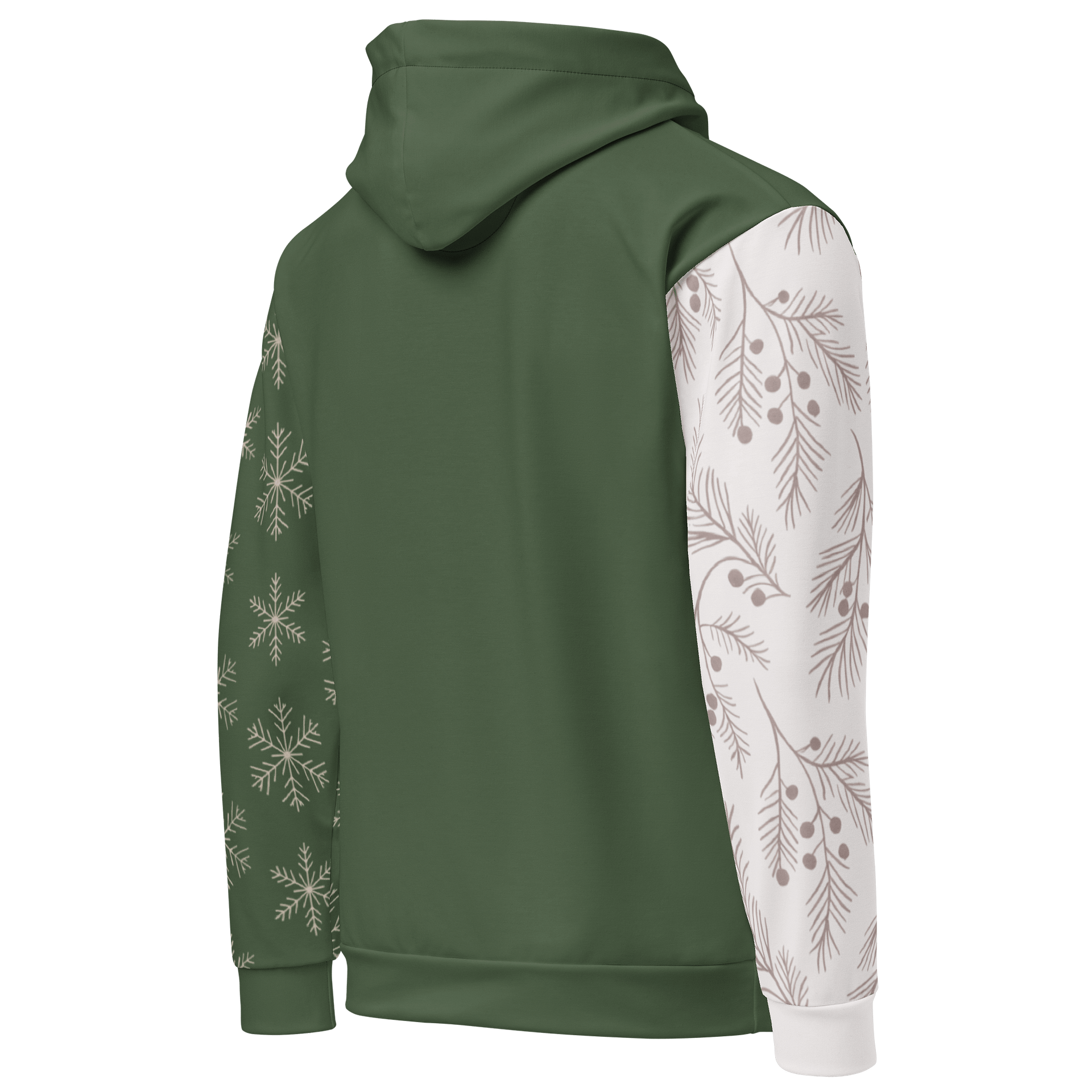 Winter Green Reindeer Hoodie | Cozy Unisex Christmas product image (7)