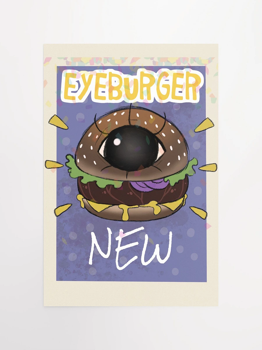 Eye Burger Matte Poster product image (4)