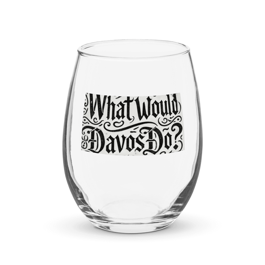 WWDD Stemless Wine Glass product image (1)