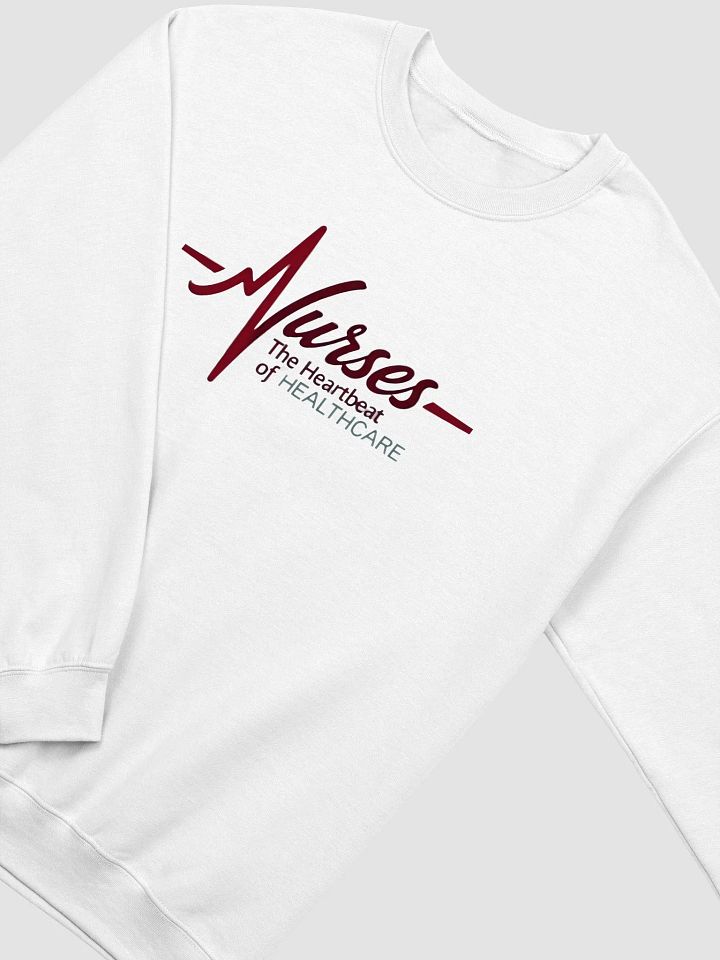 Heartbeat of Healthcare Crewneck Sweatshirt product image (2)