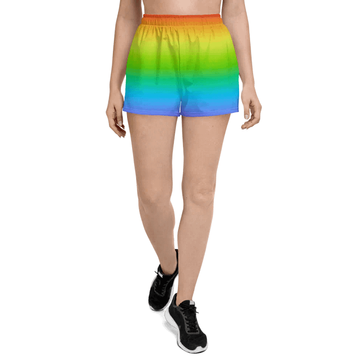 Rainbow Unisex Athletic Short product image (1)
