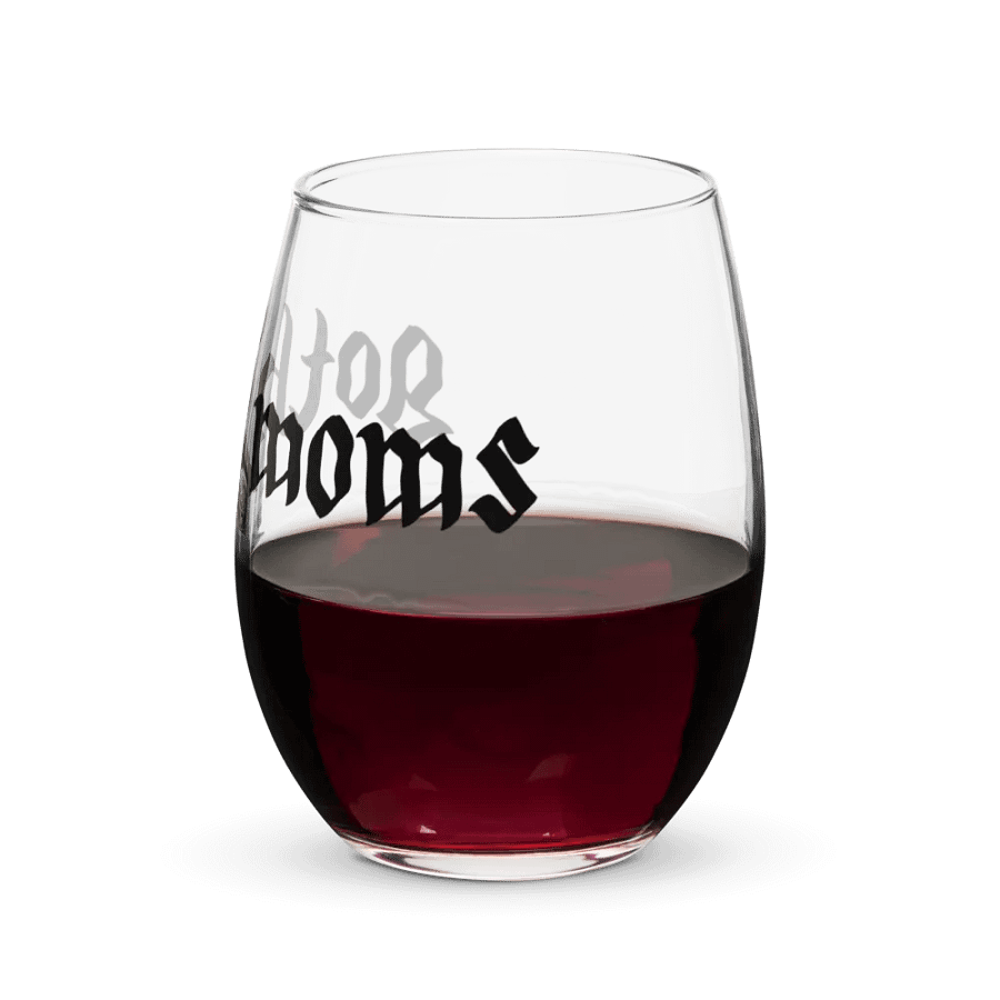 Gothmom wine glass product image (7)