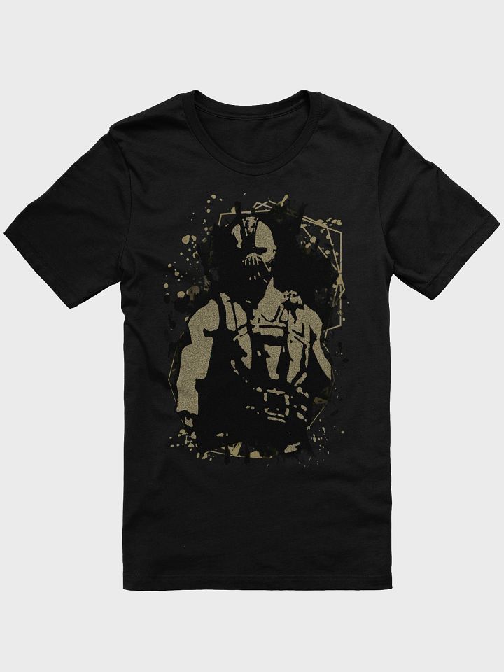 Bane Batman T-Shirt. Black and gold sand art. product image (1)