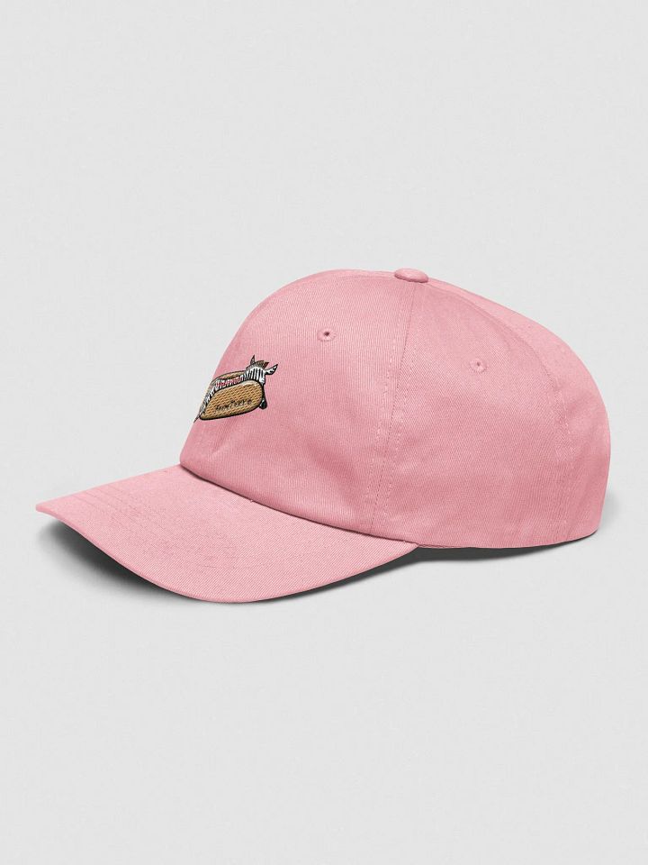 Zebra Hot Dog Dad Hat product image (2)