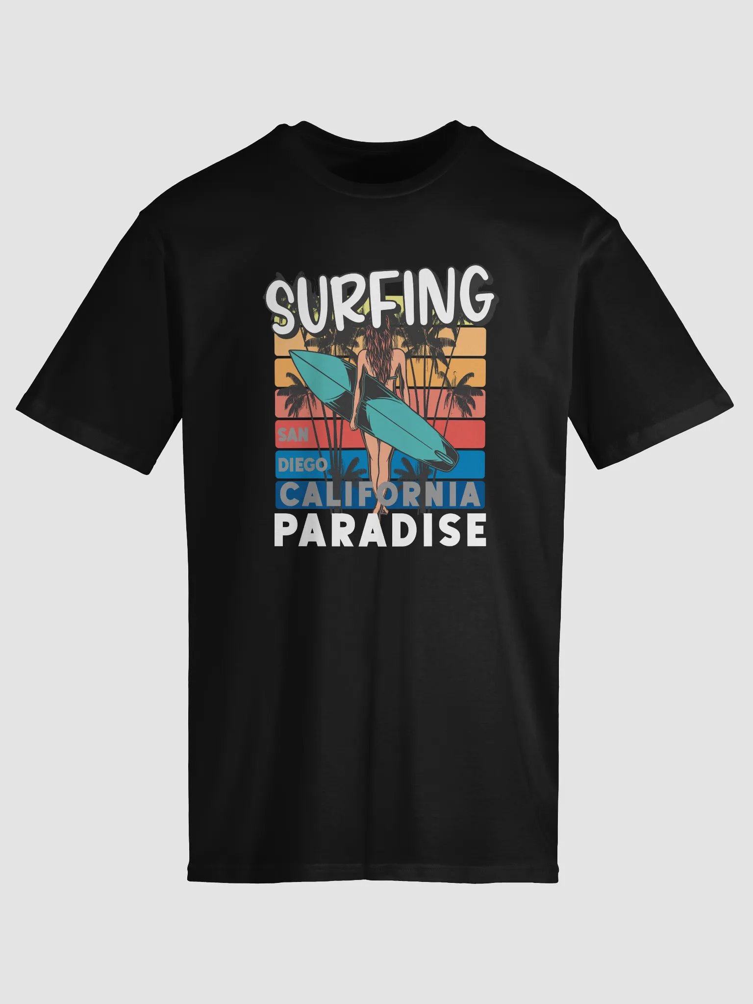 Sunset Surfer Unisex Tee product image (1)