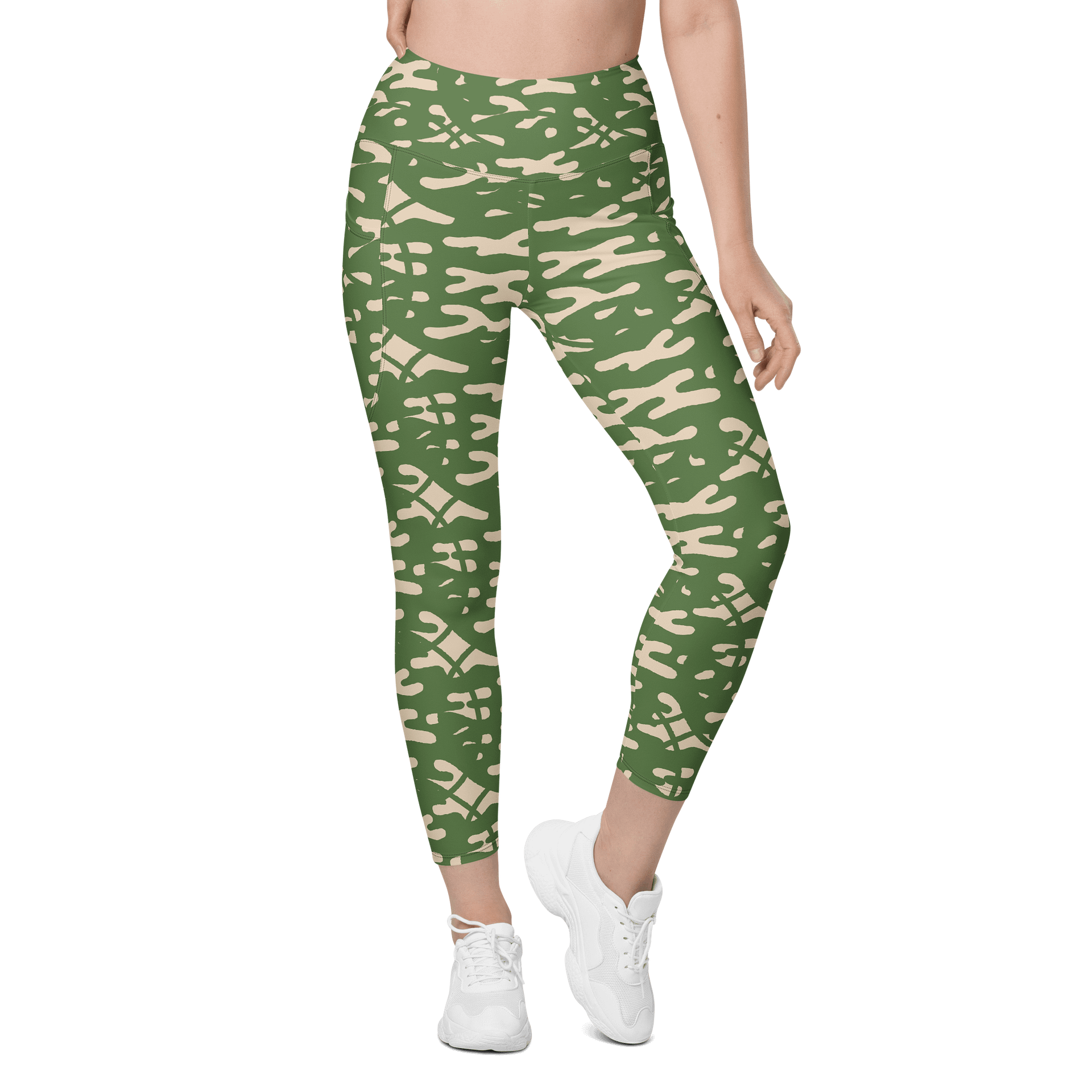 She’s The Veteran Camo Leggings with Pockets product image (1)