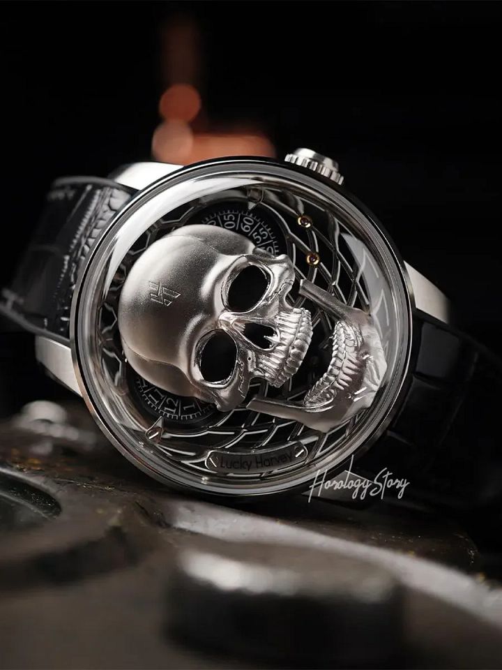 Lucky Harvey Silver Skull Dropping Jaws Limited 111 Pcs product image (2)