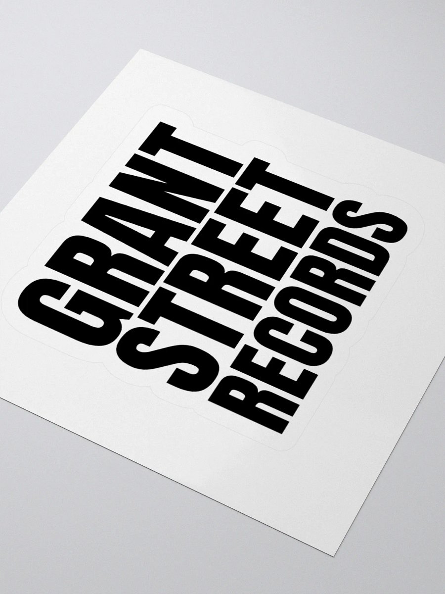 Grant Street Records Logo Sticker – Vault Series Edition product image (7)