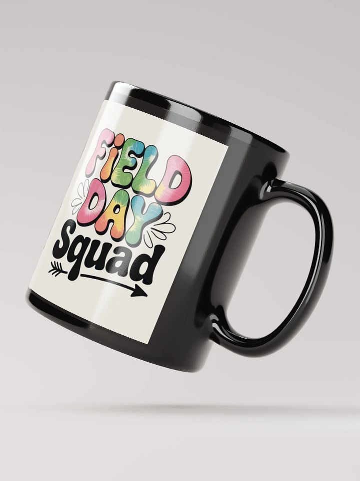 Field Day Squad Black Ceramic Mug (11oz, 15oz) product image (3)