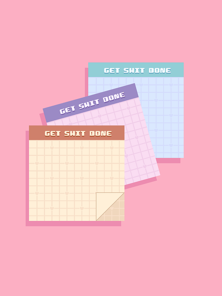 Get Shit Done Sticky Notes📮 product image (1)