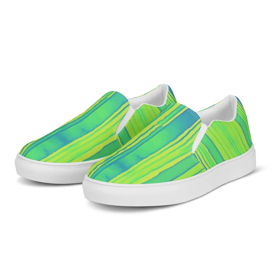 Ripple Effect Women's Slip-On Canvas Shoes product image (5)