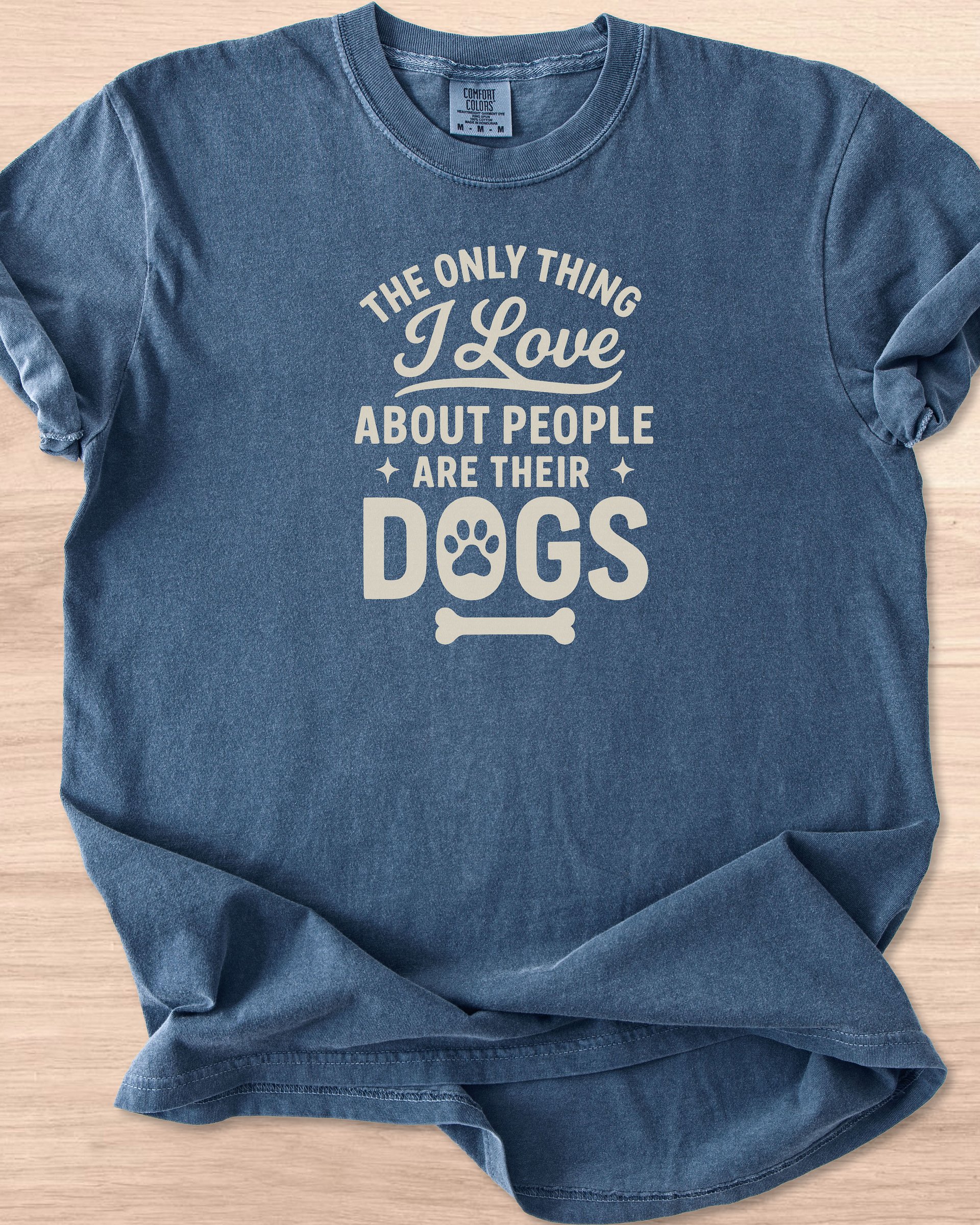 The Only Thing I Love About People Are Their Dogs Tee product image (35)