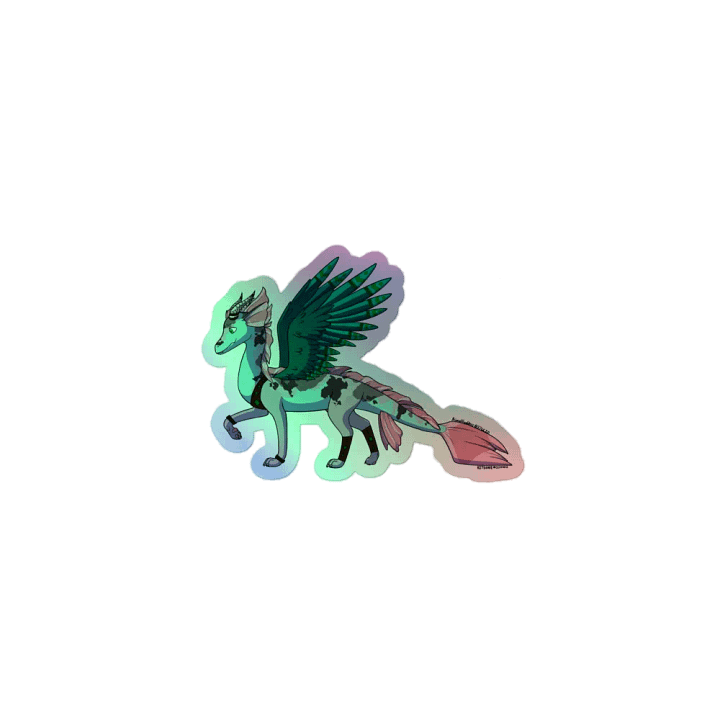 Fenrix Queen: Lyra Holo Sticker product image (1)