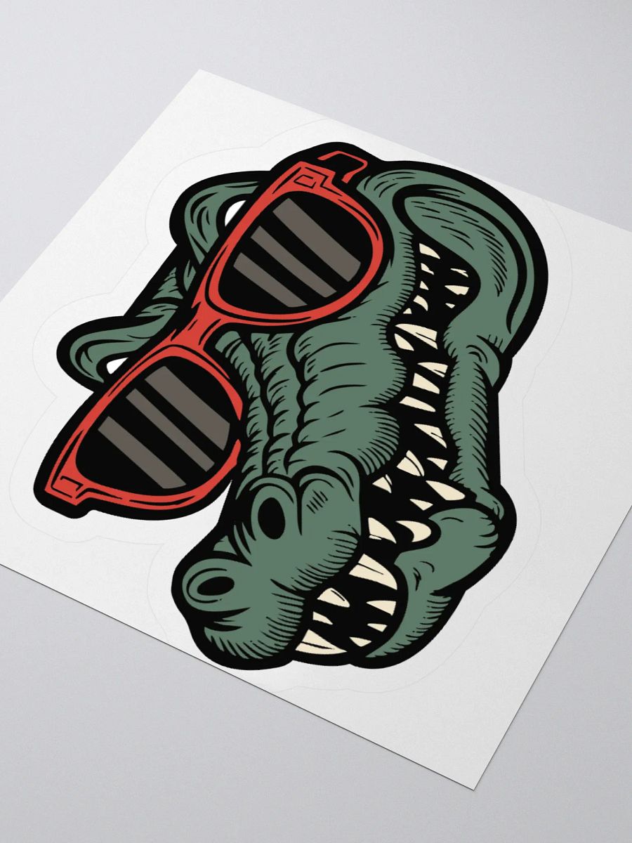Cool Croc Kiss Cut Stickers product image (8)