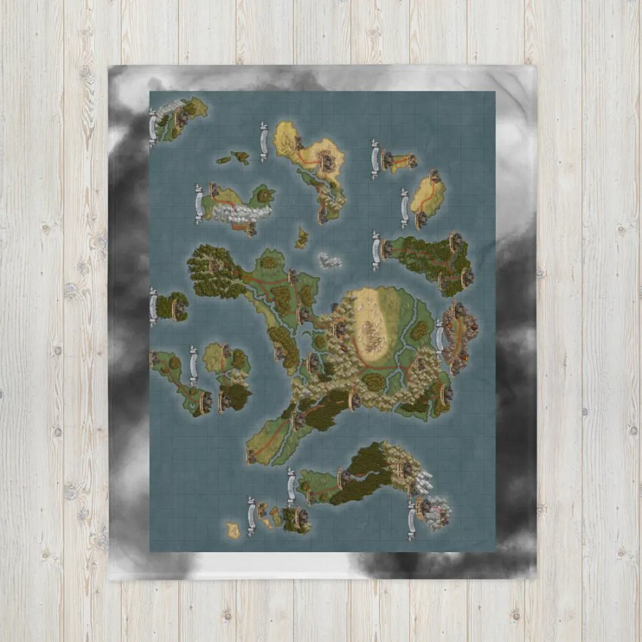 Fal-Rune throw blanket product image (16)